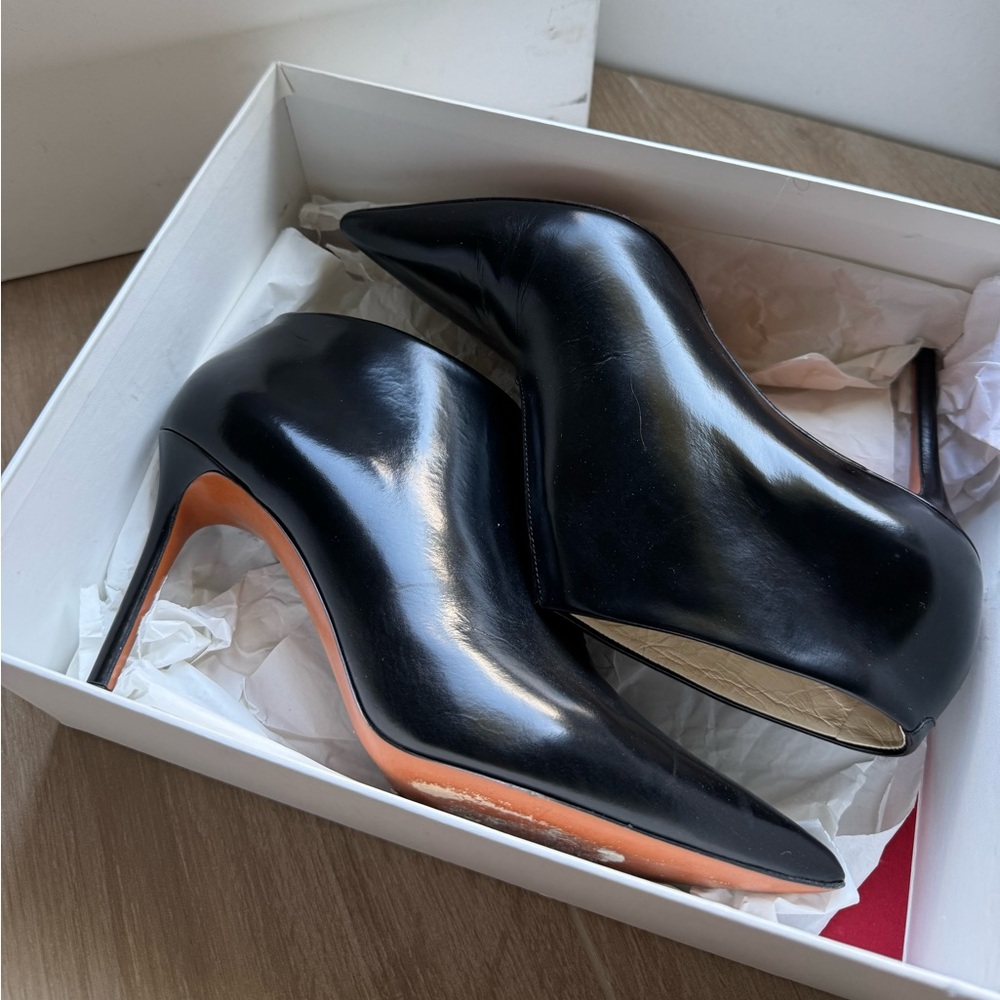 Celine booties, black